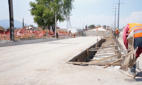 Construye GEM puente “La Mexiquense” en Tecámac para mejorar conectividad con el AIFA