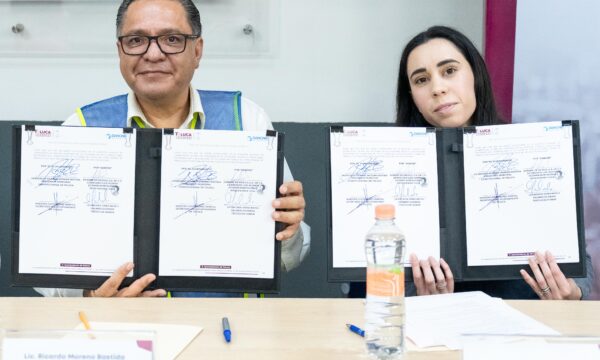 Acuerda Ricardo Moreno con Danone rehabilitar espacios públicos de Toluca