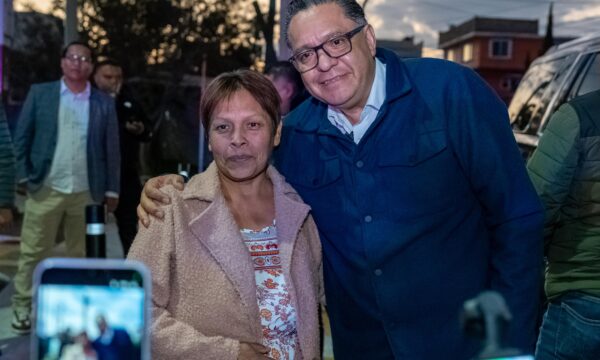 Ricardo Moreno inaugura Sendero Seguro en San Mateo Oxtotitlán