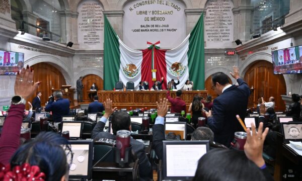 Atiende Congreso Edomex sentencia de la Corte y elimina la prisión vitalicia del Código Penal