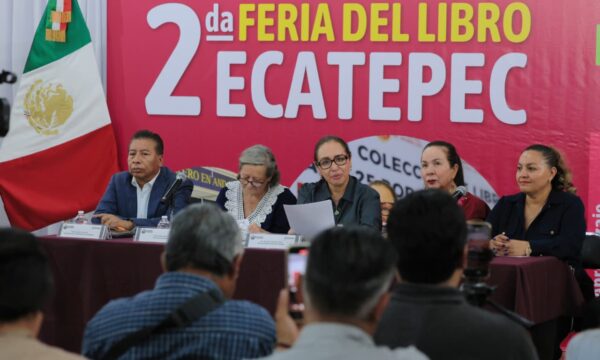 Presentan segunda edición de la Feria del Libro Ecatepec