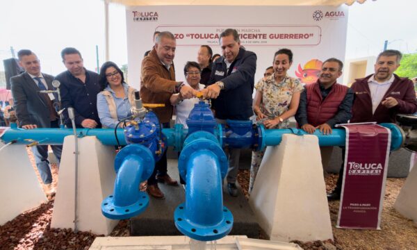 Entrega Ricardo Moreno el pozo número 12; insiste en lograr autosuficiencia hídrica