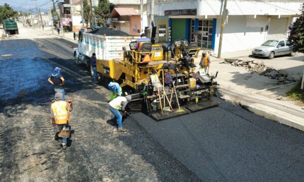 Obras de modernización en Paseo Vicente Lombardo Toledano tienen avance del 60 por ciento