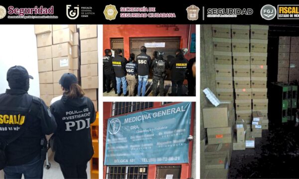 Recuperan cargamento de medicamentos que fueron robados en Lerma