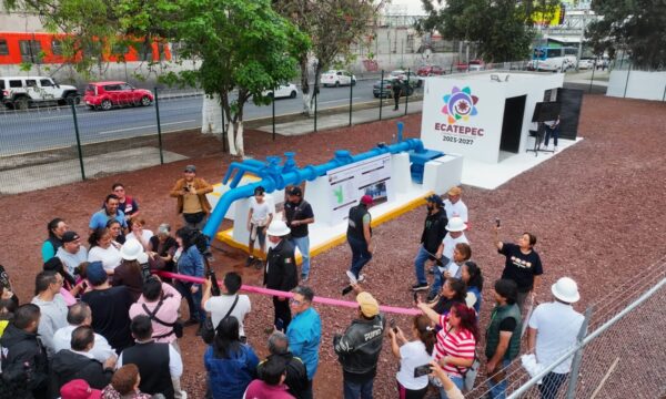Recuperan en Ecatepec  el Pozo Suterm; suministrará agua por la red a más de 77 mil habitantes
