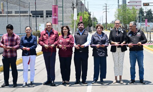 Delfina Gómez entrega rehabilitación urbana en la Zona Industrial de Toluca; obras beneficiarán a más de 278 mil personas