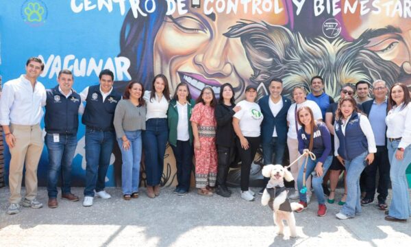 Entrega Fernando Flores ampliación y rehabilitación del Centro de Control Animal en Metepec