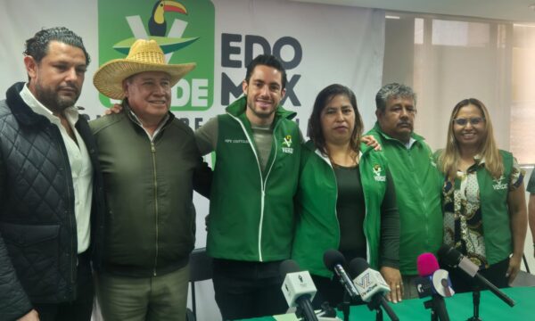 Descarta Couttolenc pugnas internas en PVEM; asegura que diferencias se resuelven con acuerdos políticos
