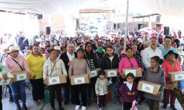 Arranca en Zinacantepec programa alimentario que beneficiará a 10 mil familias; prevén entregar 60 mil canastas en 2026