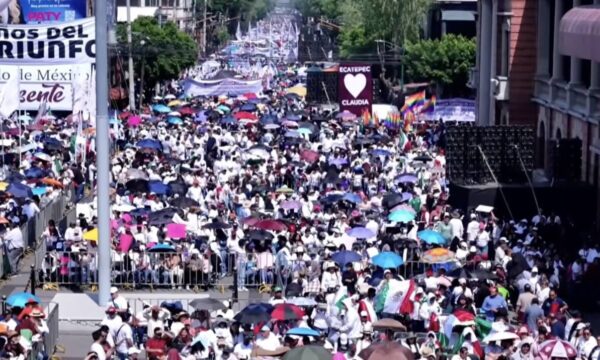 Movilizan a más de 70 mil a Tlalnepantla para escuchar el mensaje de Sheinbaum en CDMX