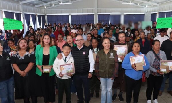 Impulsan huertos familiares en Zinacantepec para fomentar autoconsumo y sustentabilidad