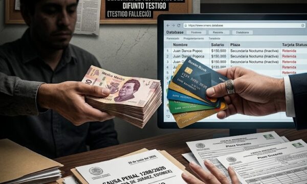 Piden abogados de funcionarios acusados en la venta de plazas, anular declaración de testigo protegido