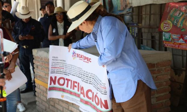 Inician en Ecatepec notificaciones a quienes invaden la vía pública