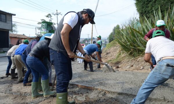 Fortalece programa “Pueblo y Gobierno” participación ciudadana en comunidades de Almoloya de Juárez