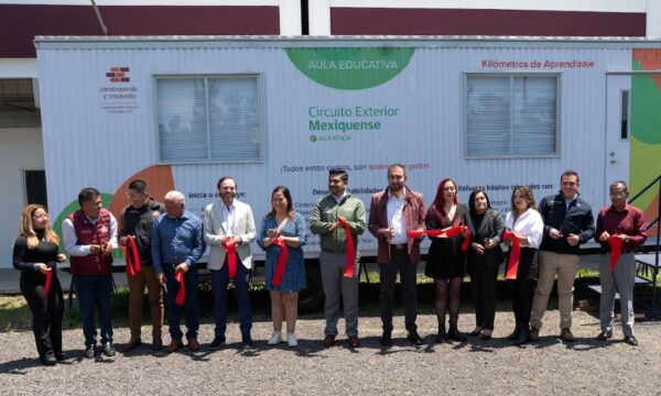 Impulsan educación y capacitación en oriente del Edomex con programa “Kilómetros de Aprendizaje”