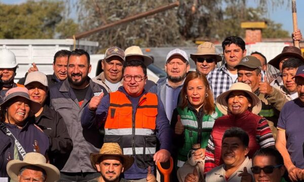 Lerma y Ocoyoacac unen esfuerzos para mejorar infraestructura peatonal en San Antonio El Llanito