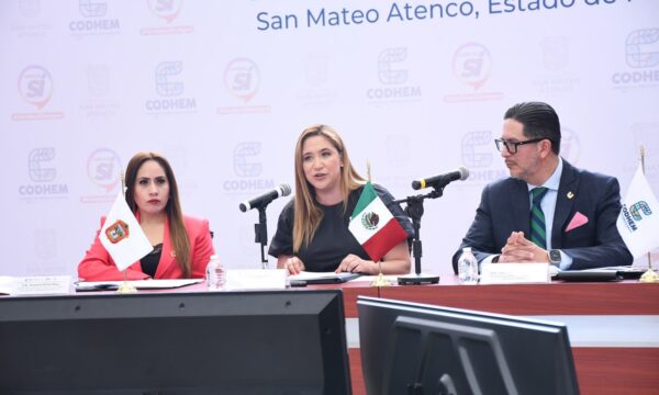 Acerca San Mateo Atenco agenda de derechos humanos con sesión del Consejo Antidiscriminación de la CODHEM