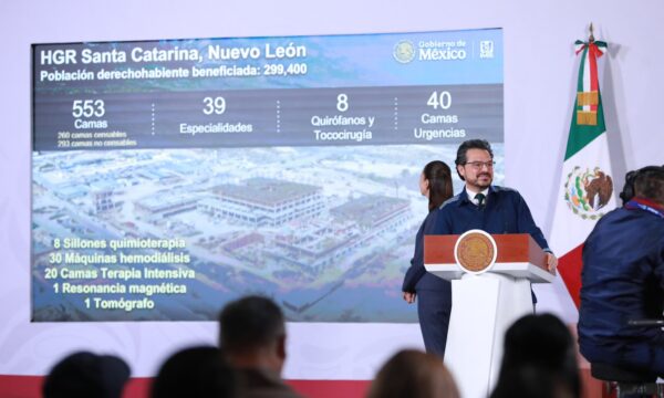Hospital General de Chicoloapan abrirá en enero de 2027; había quedado inconcluso en el sexenio de Eruviel Ávila
