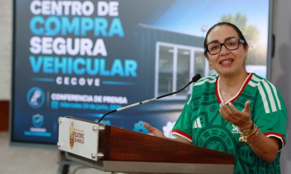 Centro de Compra Segura en Ecatepec fortalece combate a robo de autos