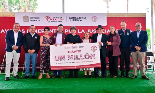 Caravanas por la Justicia Social alcanzan un millón de trámites en el Estado de México