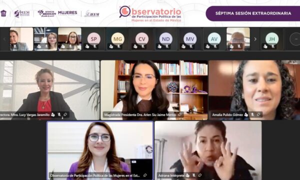 Proponen crear grupo técnico para reforzar participación política de las mujeres en elecciones de 2027