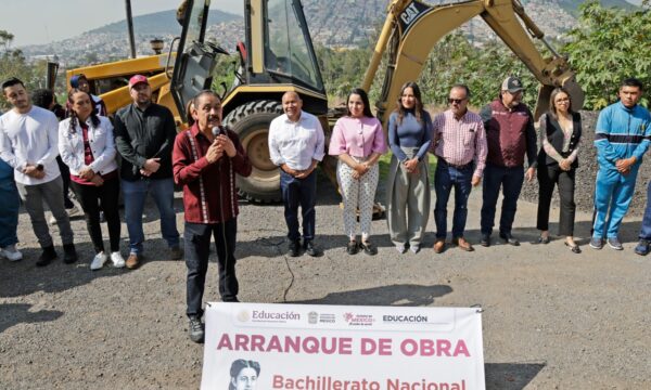 Arranca construcción de dos nuevos planteles del bachillerato nacional Margarita Maza, en Tlalnepantla