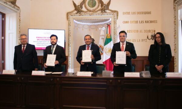 Firma Poder Judicial Edomex convenio con IMSS para agilizar justicia laboral