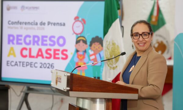 Azucena Cisneros anuncia Feria de Regreso a Clases en Ecatepec, con descuentos de hasta 50 por ciento