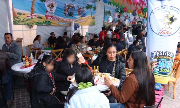 Festival Gastronómico del Mar reúne a más de 80 mil visitantes en Zinacantepec