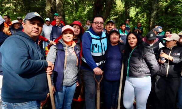 Logra Lerma plantación de más de 2 mil 500 árboles en jornada nacional de reforestación
