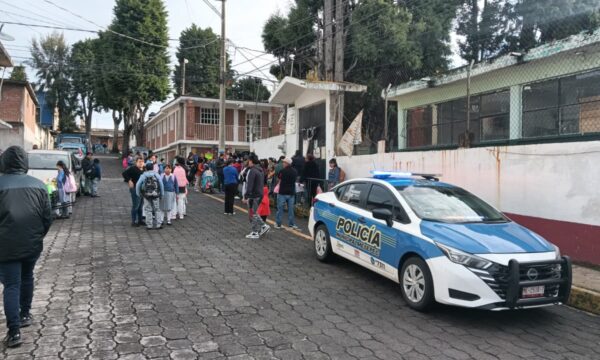 Metepec reporta saldo blanco en primer día de regreso a clases