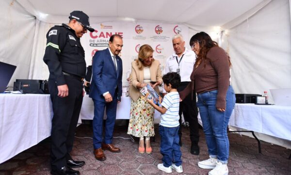 Arranca segunda etapa del Canje de Armas 2026 en cuatro municipios del Edomex
