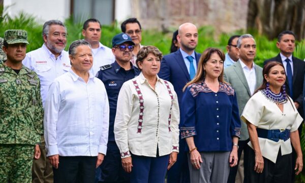 Delfina Gómez participa en reunión interestatal de seguridad; plantean Policía Metropolitana