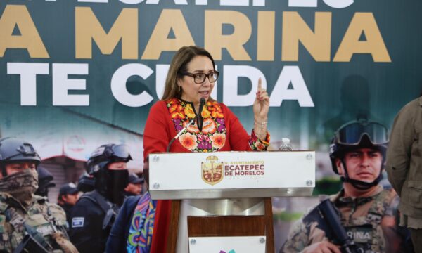 Ecatepec reduce 42 por ciento delitos de alto impacto en gestión de Azucena Cisneros