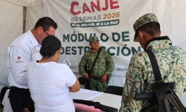 Concluye programa de Canje de Armas en Edomex con buenos resultados