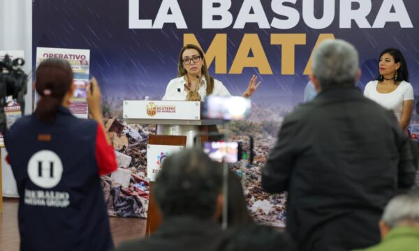 Suman más de 245 mil toneladas de basura recolectadas en Ecatepec