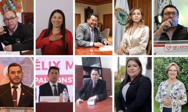 Van diez alcaldes que cambian de bando en Edomex
