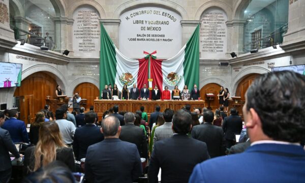 Recibirá Congreso mexiquense Tercer Informe de Delfina Gómez este 30 de septiembre