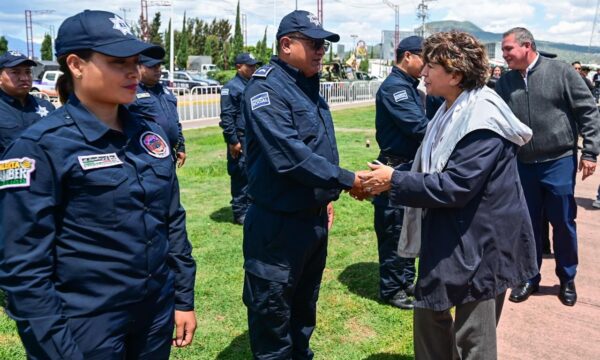 Delfina Gómez llega a tres años de gobierno con reducción de delitos y apuesta por obra pública