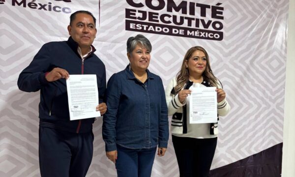 Iris Loreto y Jesús Mercado, de Amanalco y Texcaltitlán, se afilian a Morena; podrían reelegirse en 2027