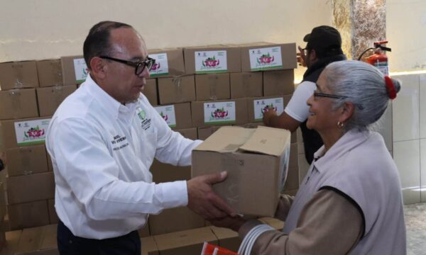 Lleva Zinacantepec programa de apoyo a familias de San Juan de las Huertas