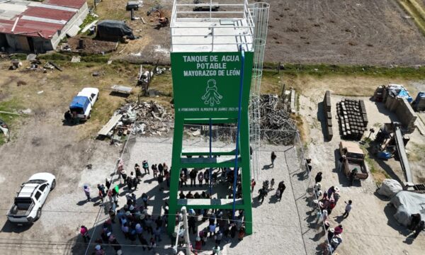 Construirán tanque elevado para ampliar abasto de agua en Almoloya de Juárez