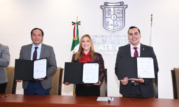 San Mateo Atenco y el Tecnológico de Toluca firman convenios para impulsar formación profesional