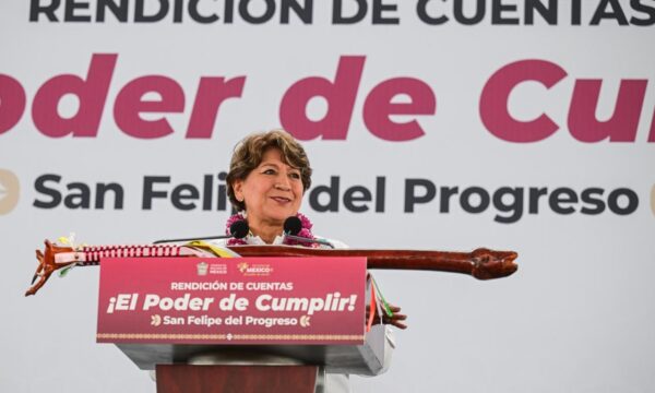 Delfina confirma paquete de obras para el norte y Valle de Toluca; destaca Mexibús, carreteras y bacheo