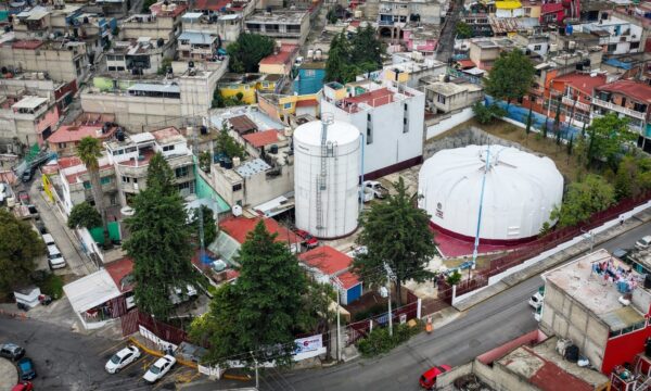 Avanza Naucalpan en obras de infraestructura hidráulica para mejorar el abasto de agua