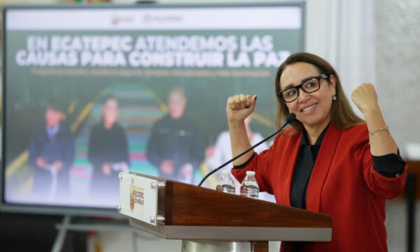 Mejora Ecatepec seguridad con Senderos Seguros y programas sociales: Azucena Cisneros