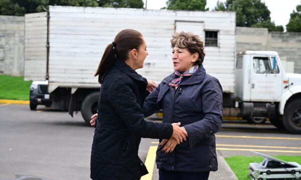 Sheinbaum y Delfina Gómez revisan avances del IMSS Bienestar en Edomex