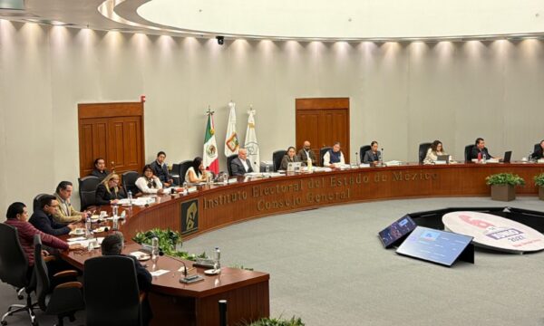 Aprueba IEEM anteproyecto presupuestal de 3 mil 995 mdp para 2027; mil 447 mdp serán para partidos políticos