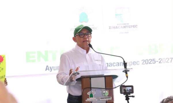 Zinacantepec reporta avances en agua, bacheo y seguridad; prepara jornada de salud