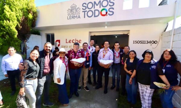Reabren Lechería del Bienestar en la colonia Agrícola Analco, en Lerma